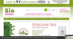Desktop Screenshot of biosantesenior.fr